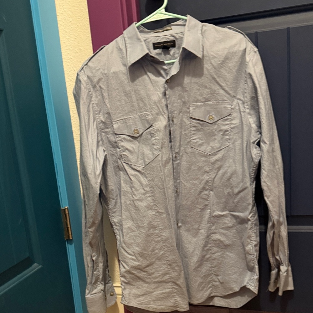 Banana Republic Light Gray Shirt